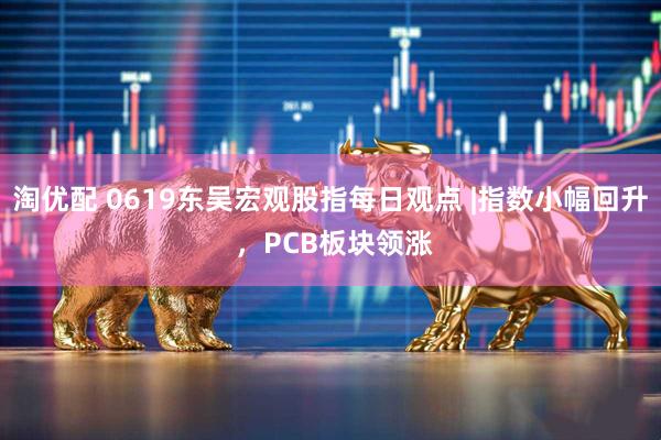 淘优配 0619东吴宏观股指每日观点 |指数小幅回升 ，PCB板块领涨