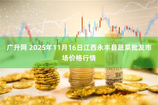 广升网 2025年11月16日江西永丰县蔬菜批发市场价格行情